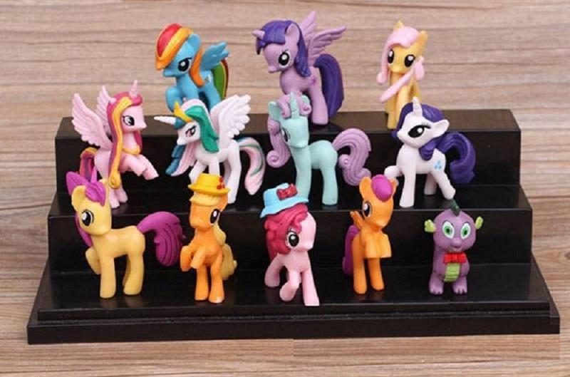 Bộ đồ chơi 12 ngựa pony