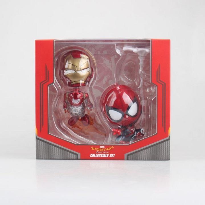 Mô hình Spiderman và Iron Man