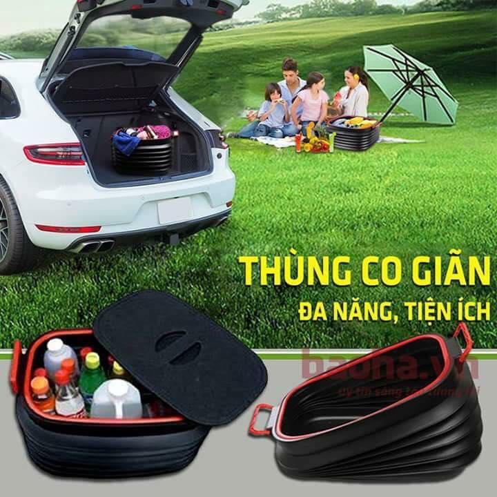 Thùng đựng đồ co giãn cho oto