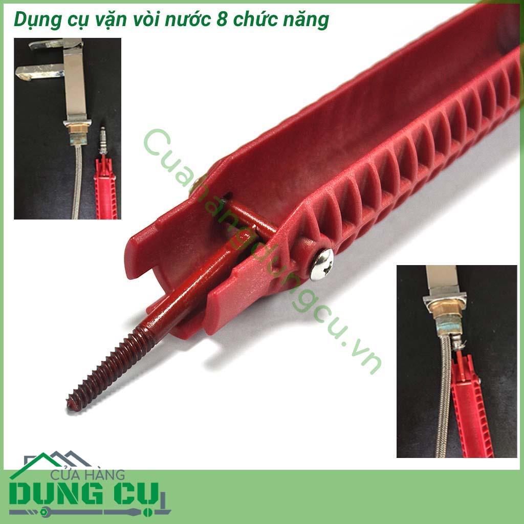 cờ lê vặn dây cấp nước 8 chức năng