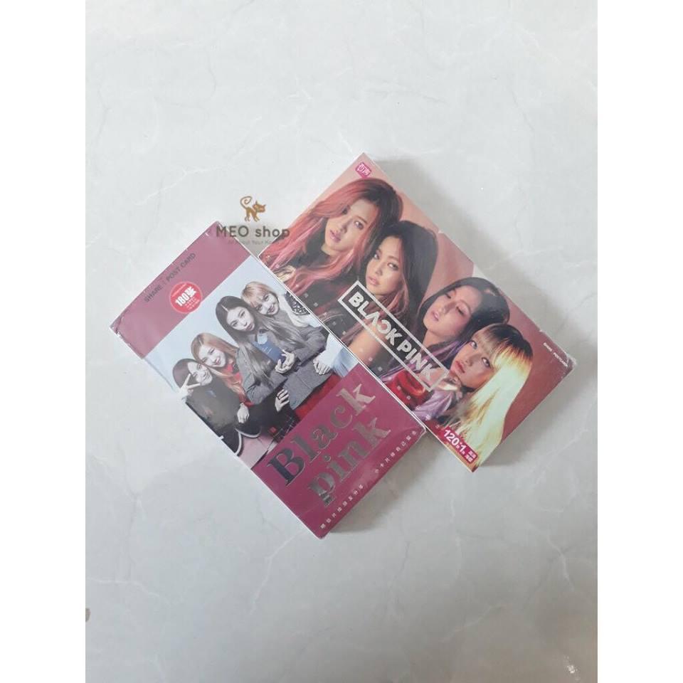 Postcard hộp ảnh Black Pink