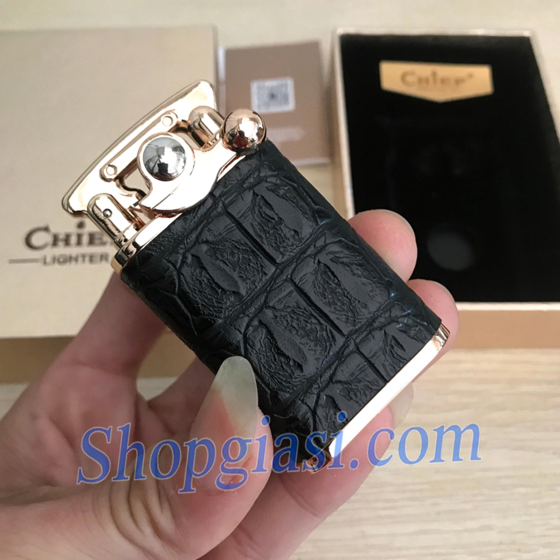 Tái Bản Bật Lửa Xăng Đá Quay Tay