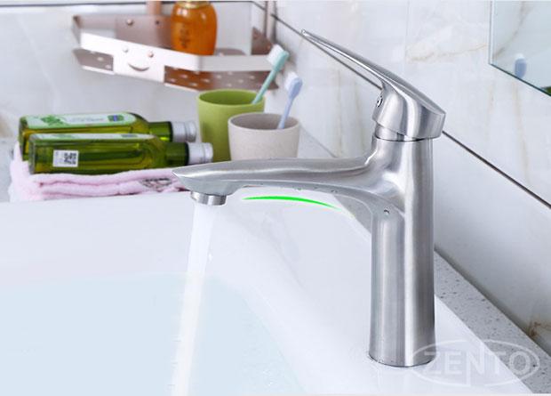 Vòi lavabo nóng lạnh Shark Zento SUS3308