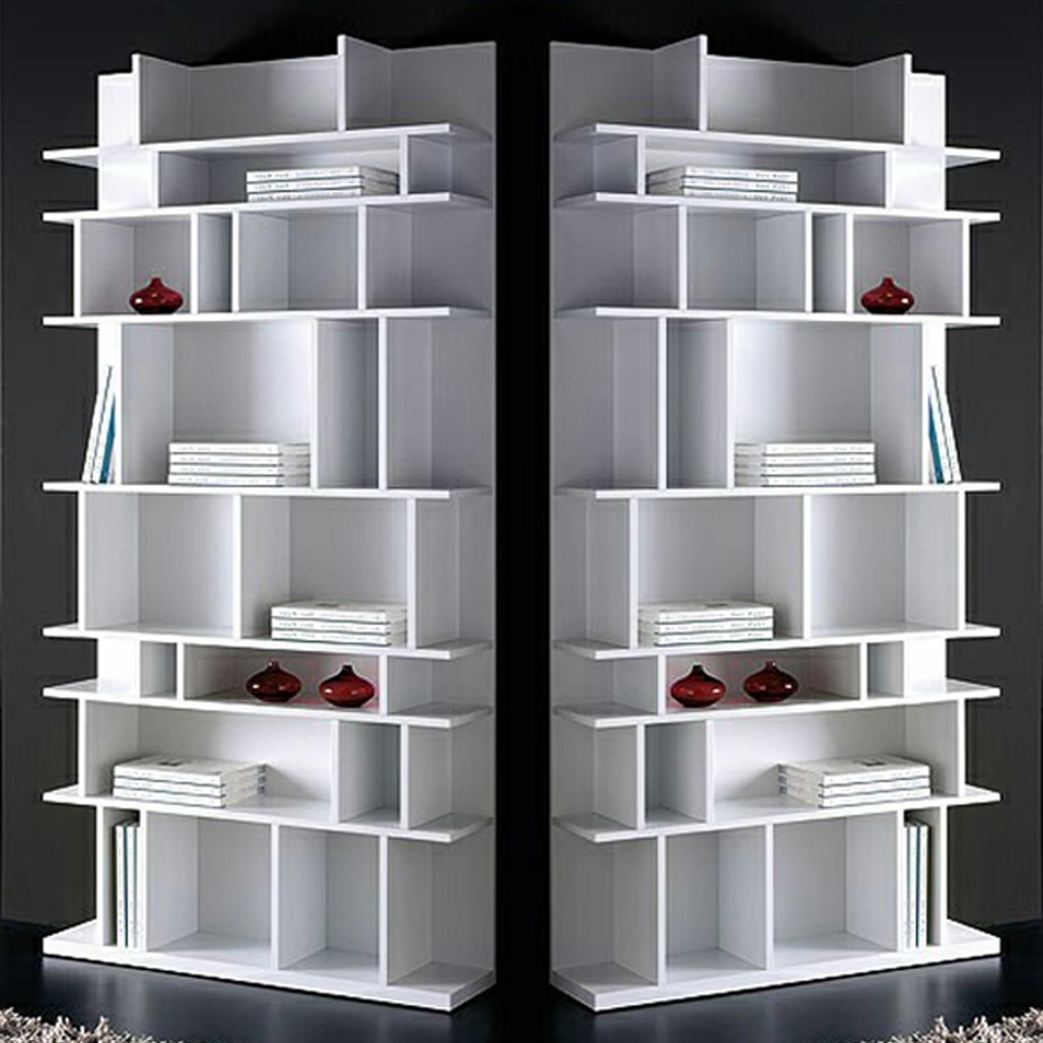 Kệ trang trí FTR002 (W100cm x H200cm) (Trắng)