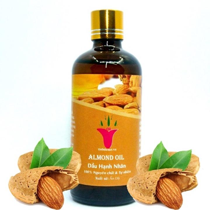 Dầu hạnh nhân ( almond oil )  100ml  ấn độ