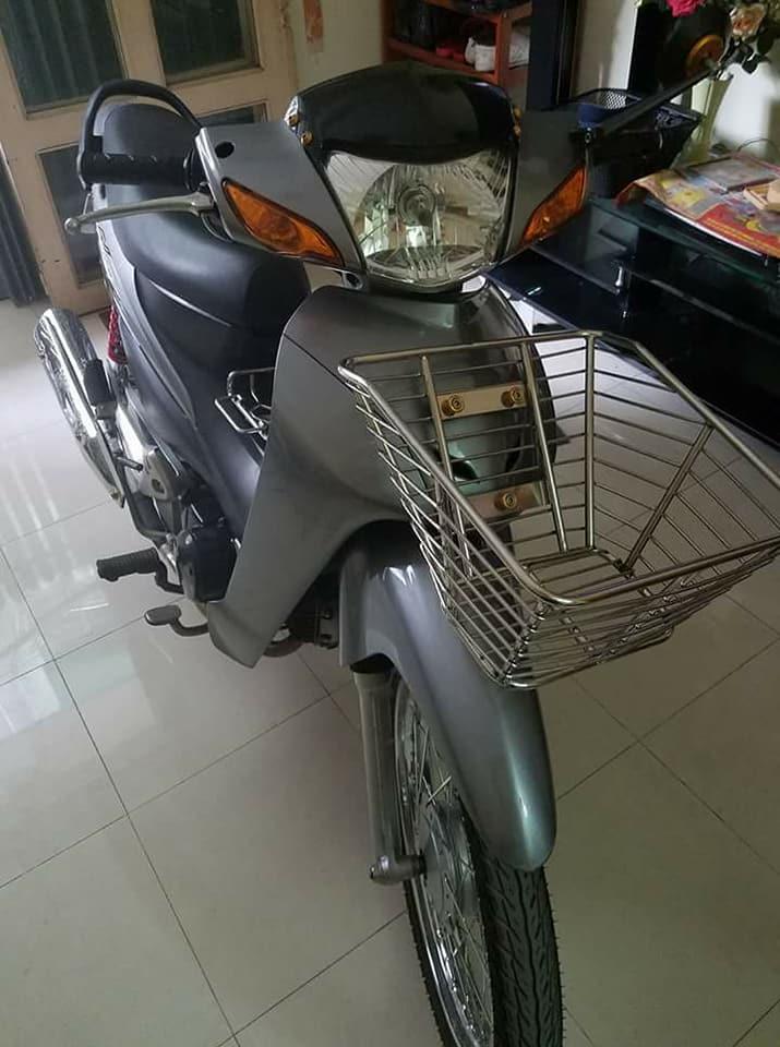 Rổ Inox  Kiểu Dành Cho Xe Máy