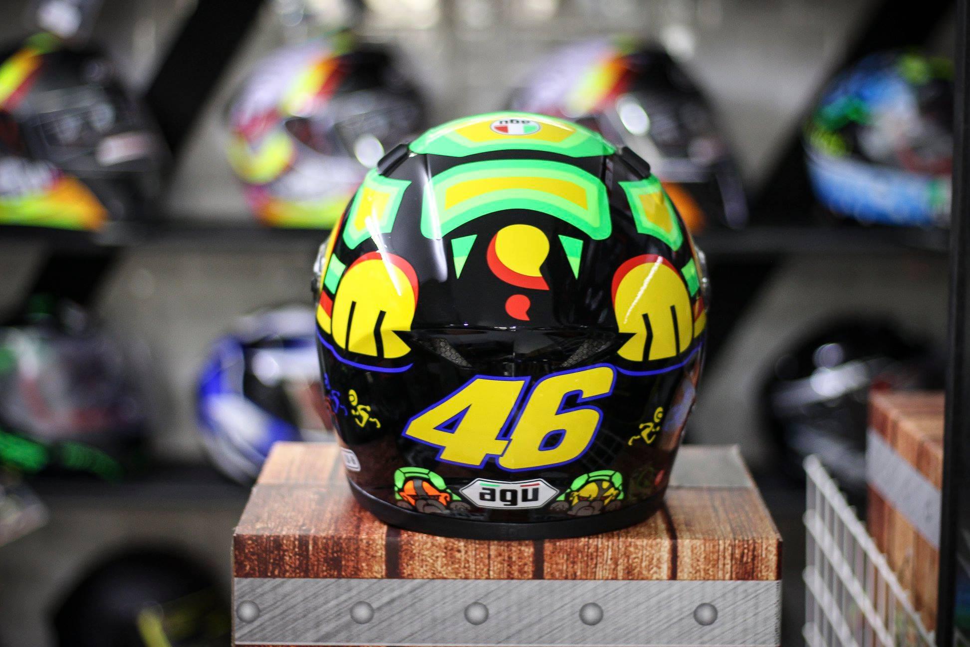 Nón bảo hiểm Fulllface AGU tem rùa, hàng chính hãng 100%