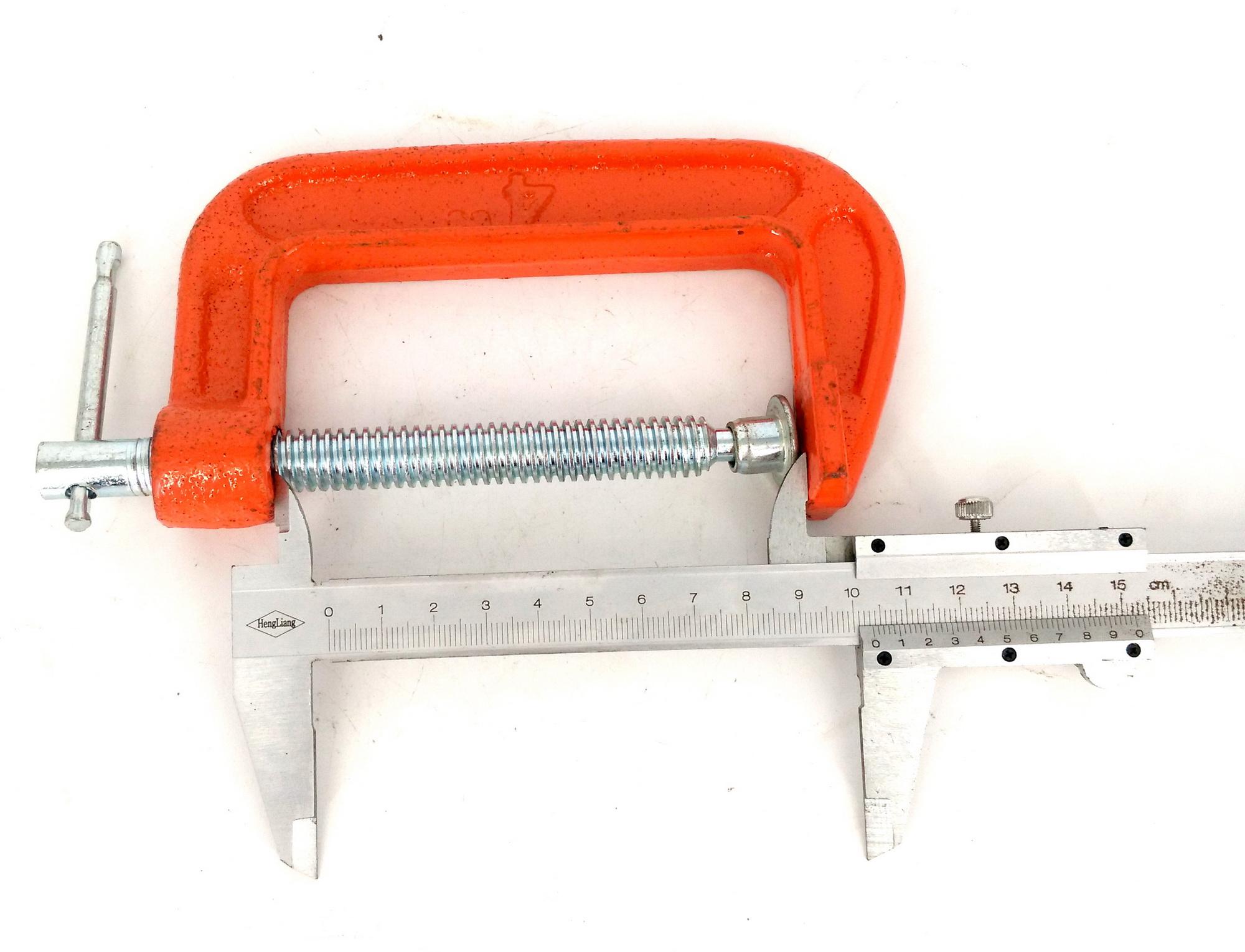 Cảo chữ C 4'' ĐỎ KAPUSI