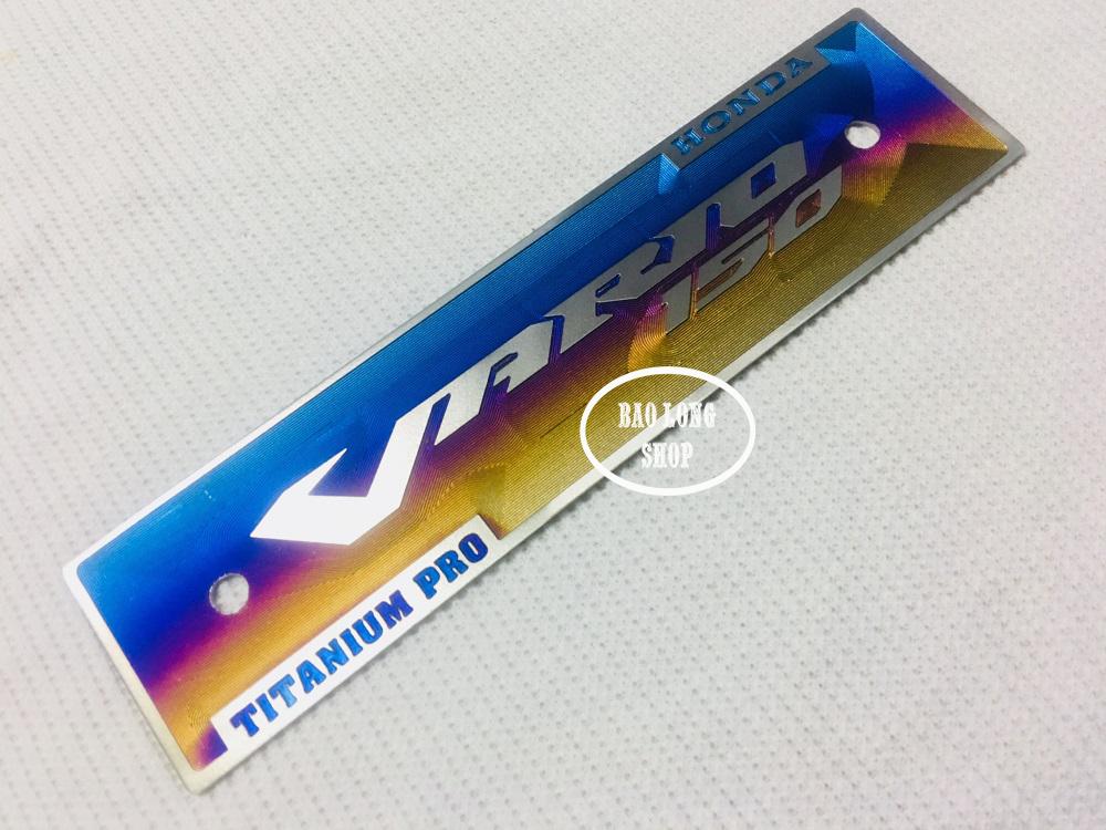 Bảng tên TITANIUM Xịn dành cho Vairo
