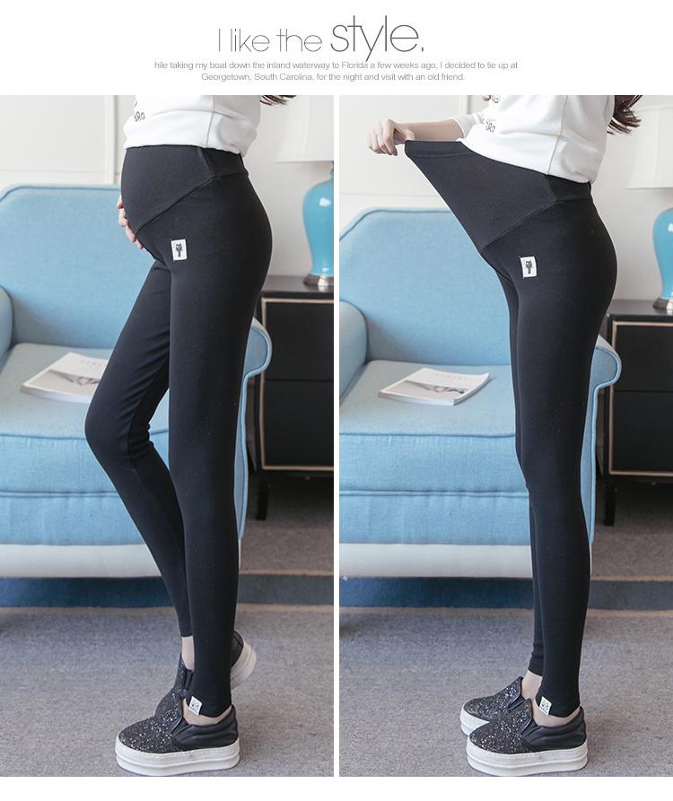 Quần Legging Bầu Mèo - Đen