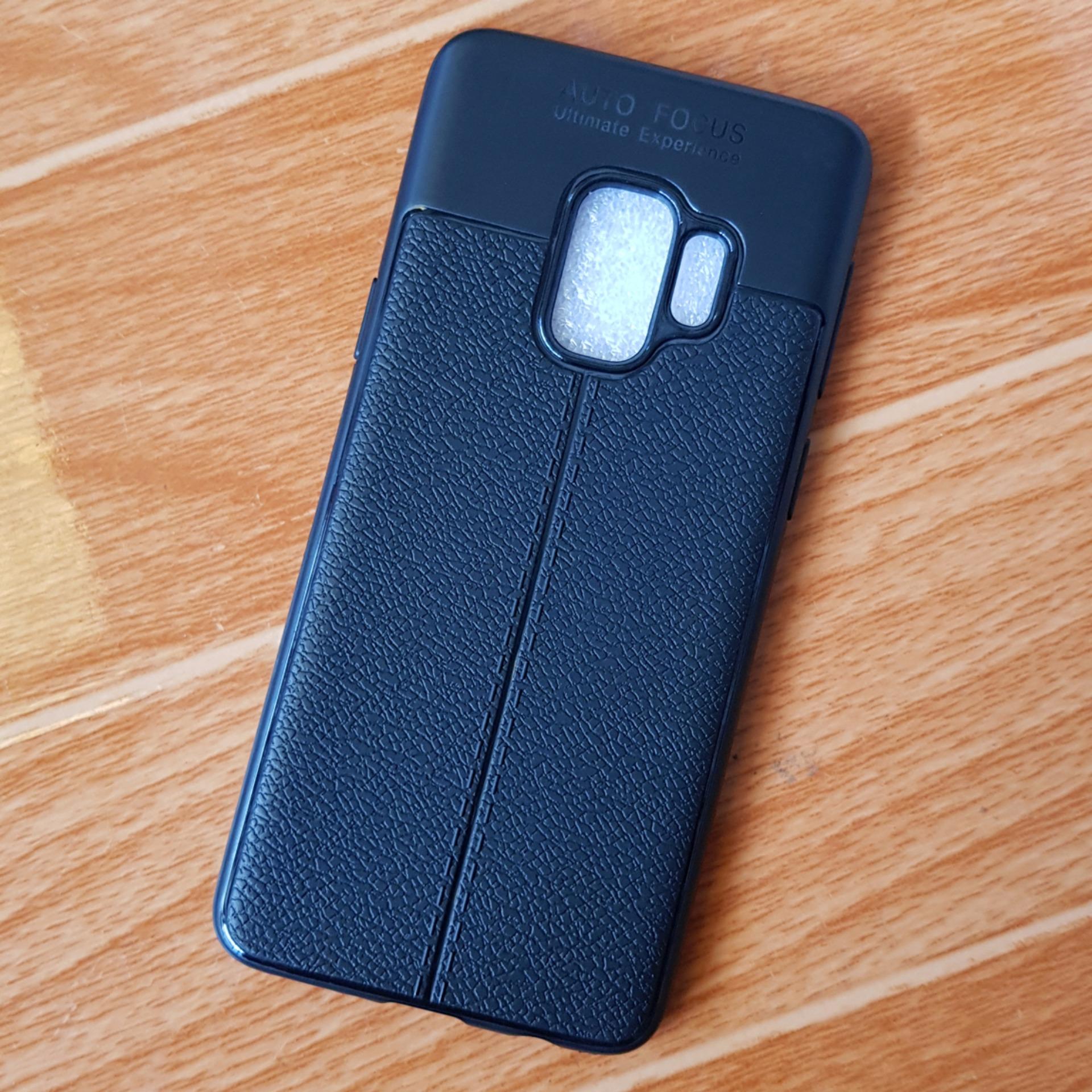 Ốp lưng samsung galaxy s9 dẻo da vân chỉ bóng cao cấp