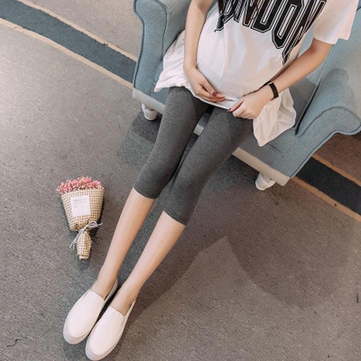 Quần legging bầu lửng