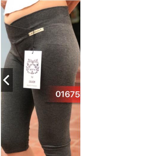 Quần ngố bầu cạp chéo ( freesize Đen)