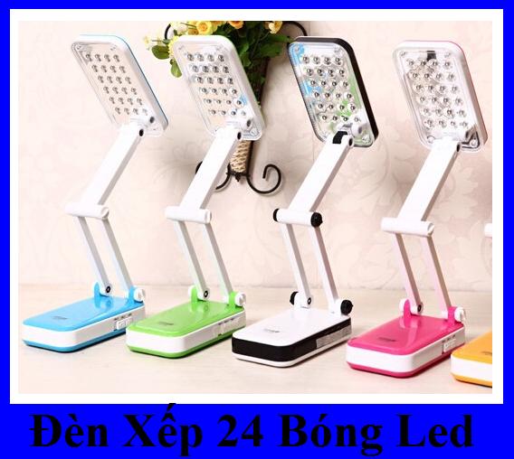 [HCM]Đèn Xếp Siêu Sáng 24 Bóng Led