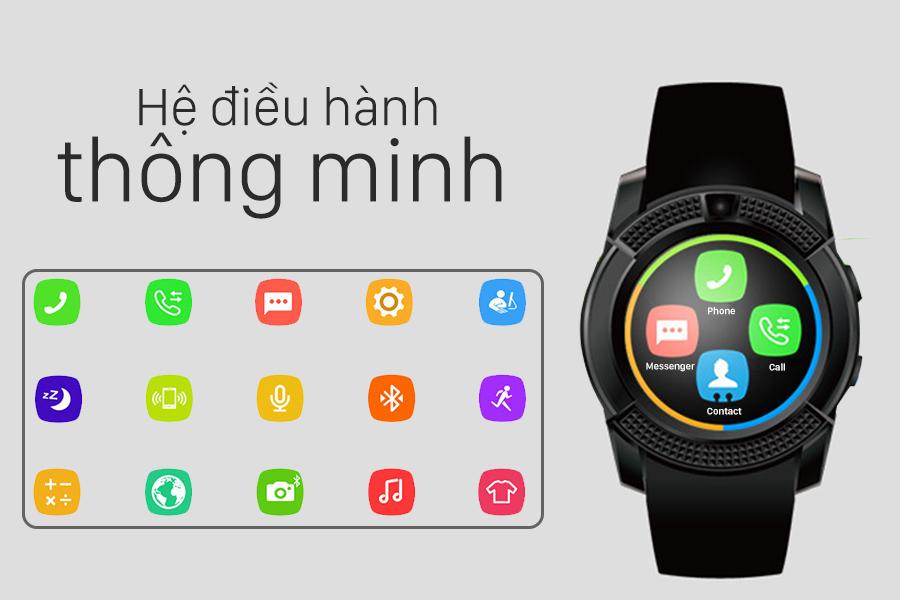 Đồng hồ smart watch V8