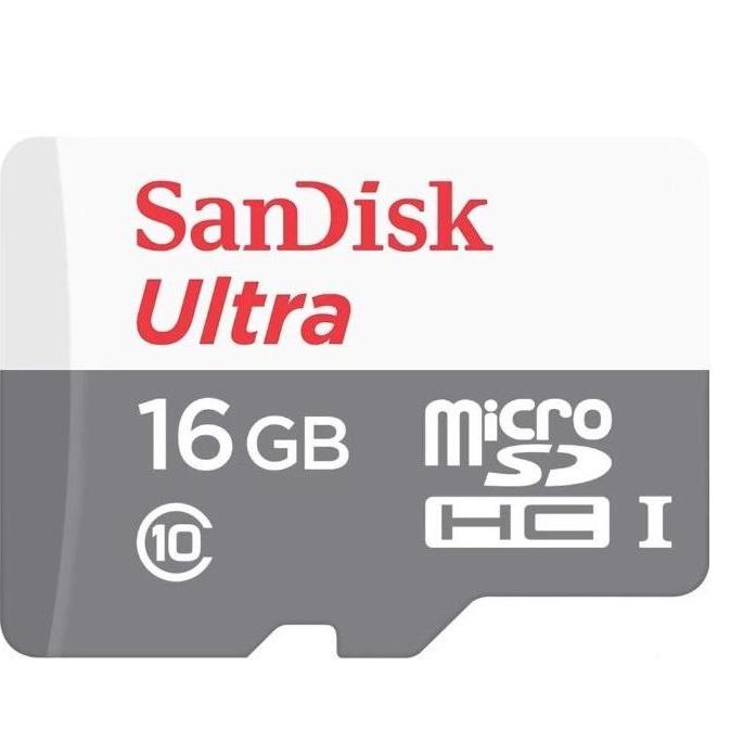 Thẻ nhớ MicroSDHC SanDisk Ultra 16GB 80MB/s (New) - Nhất Tín Computer