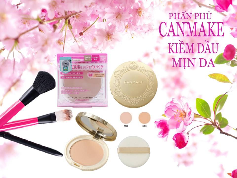 Phấn Phủ Canmake Nhật Bản Tone MO - Tone Tự Nhiên
