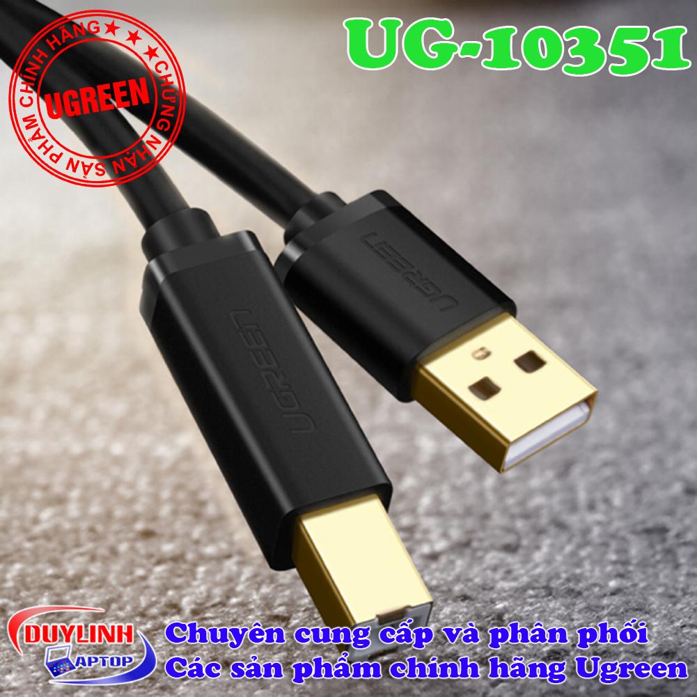 Cáp máy in USB 2.0 dài 3m Ugreen 10351