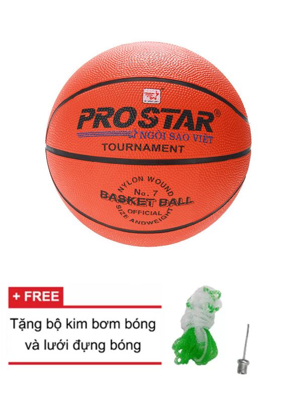 Bộ vành bóng rổ 40cm và quả bóng rổ prostar size7