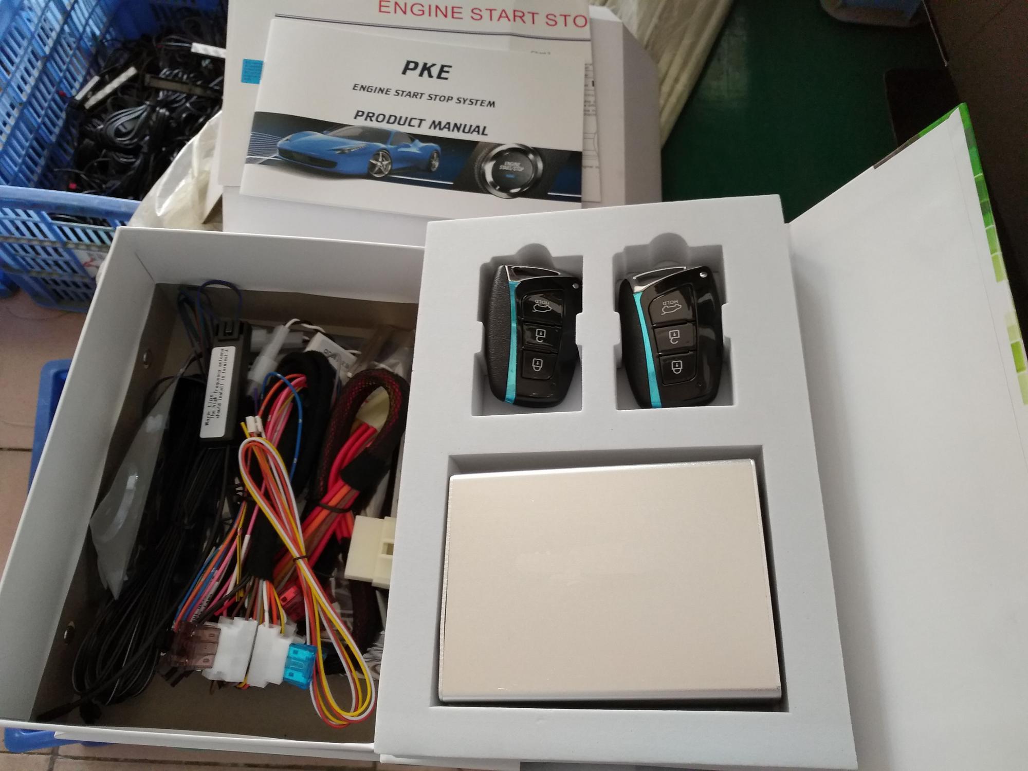 Đề nổ từ xa start stop engine remote xe Hyundai đa tính năng