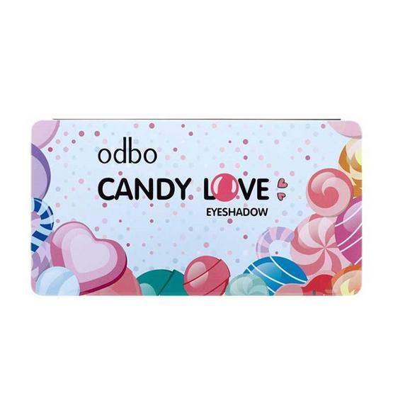 [HCM]Bảng phấn mắt 24 ô ODBO Candy Love Eyeshadow OD237 (Có gương + cọ)