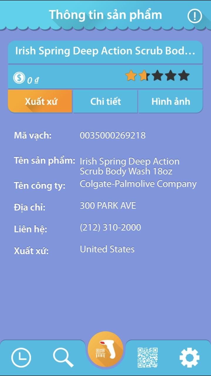 SỮA TẮM IRISH SPRING BODY WASH ORIGINAL 532ML