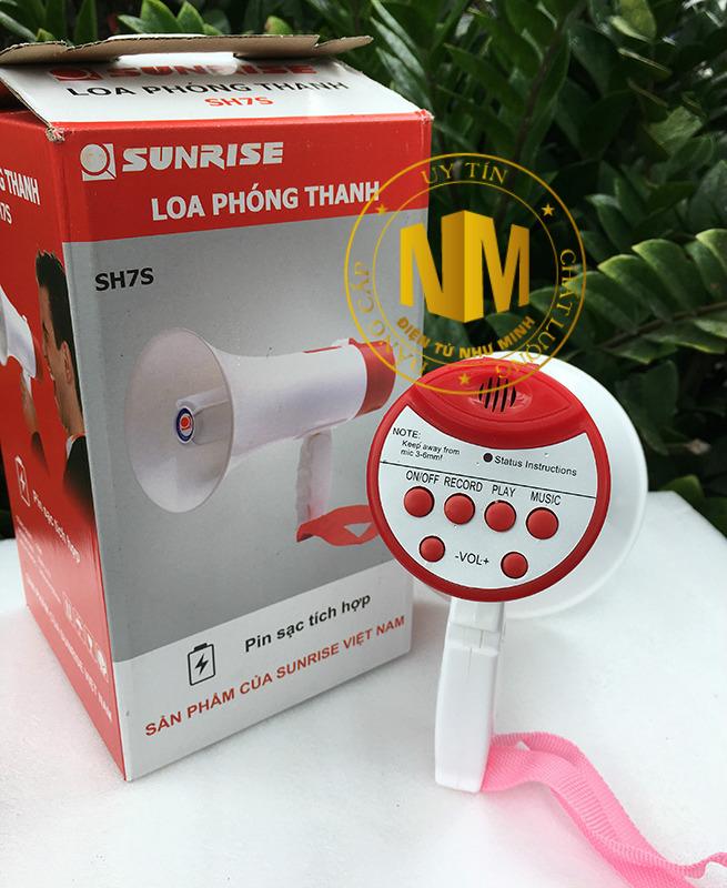 Loa phóng Sunrise SH7S Có Thu ÂM