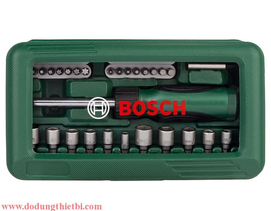 Bộ vặn vít đa năng 46 chi tiết bosch 2607019504