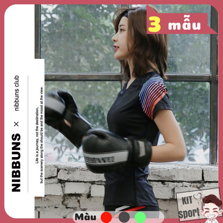 Áo thể thao nữ Gecko - Cửa hàng phân phối KIT Sport - Hiệu Vansydical(Women T-Shirt,đồ tập quần áo gym,mẫu ngắn, thể dục,thể hình, áo thun phông, Yoga, Aerobic,Zumba Fitness)
