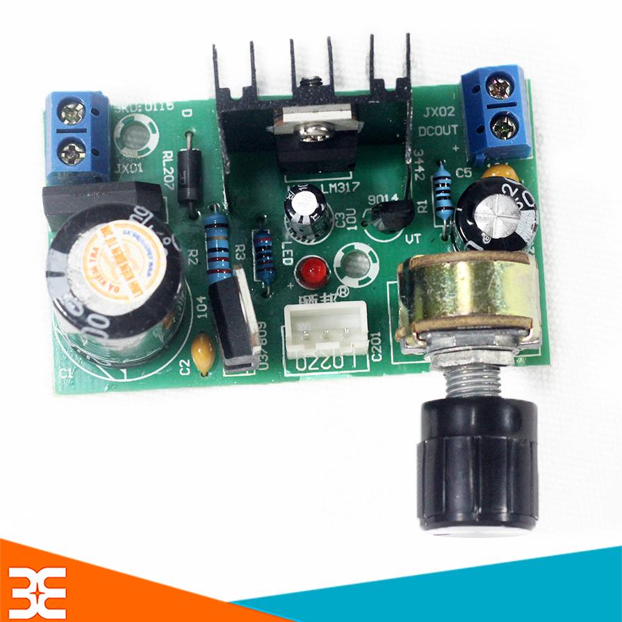 Module Nguồn LM317 1.25V-27V 1.5A