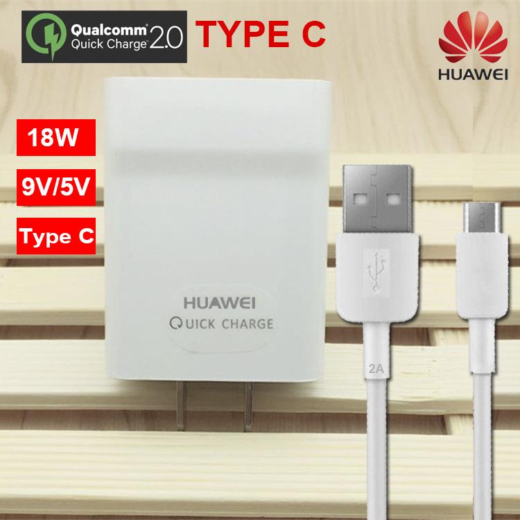 Bộ Sạc Nhanh Huawei Type-C Cho Nova 3E - Hàng Nhập Nhẩu