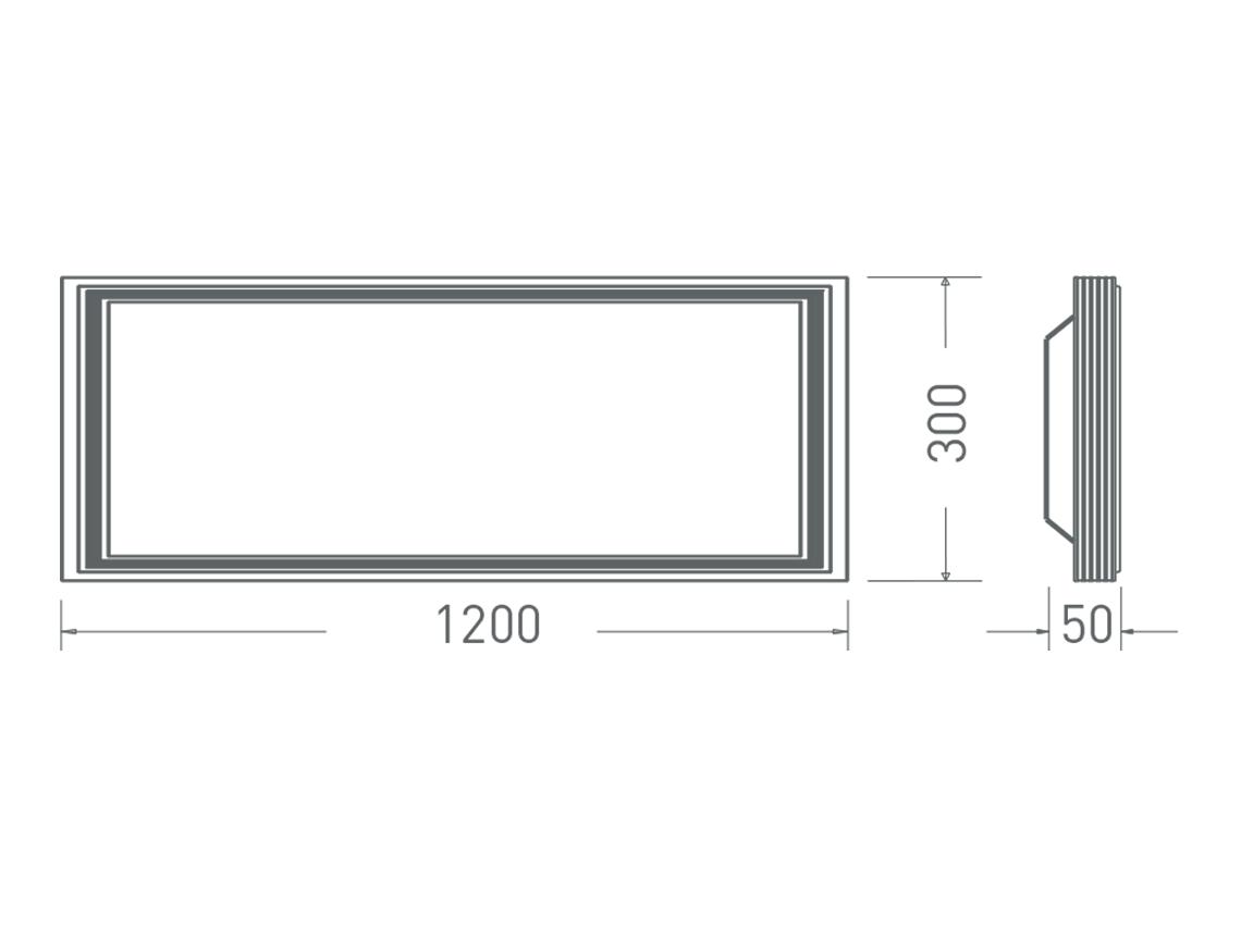 Đèn LED Panel Tấm 1200x300 MPL082-036WS658LB6/MPL082-036WS408LB6/MPL082-036WS278LB6