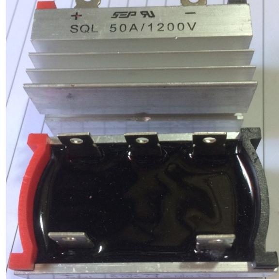 Cầu DiOt 50 A   5 chân  3 pha