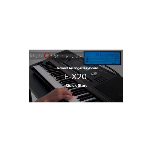 Đàn Organ Roland EX20A New 2019 ( Tặng Chân + adaptor + giá nhạc )
