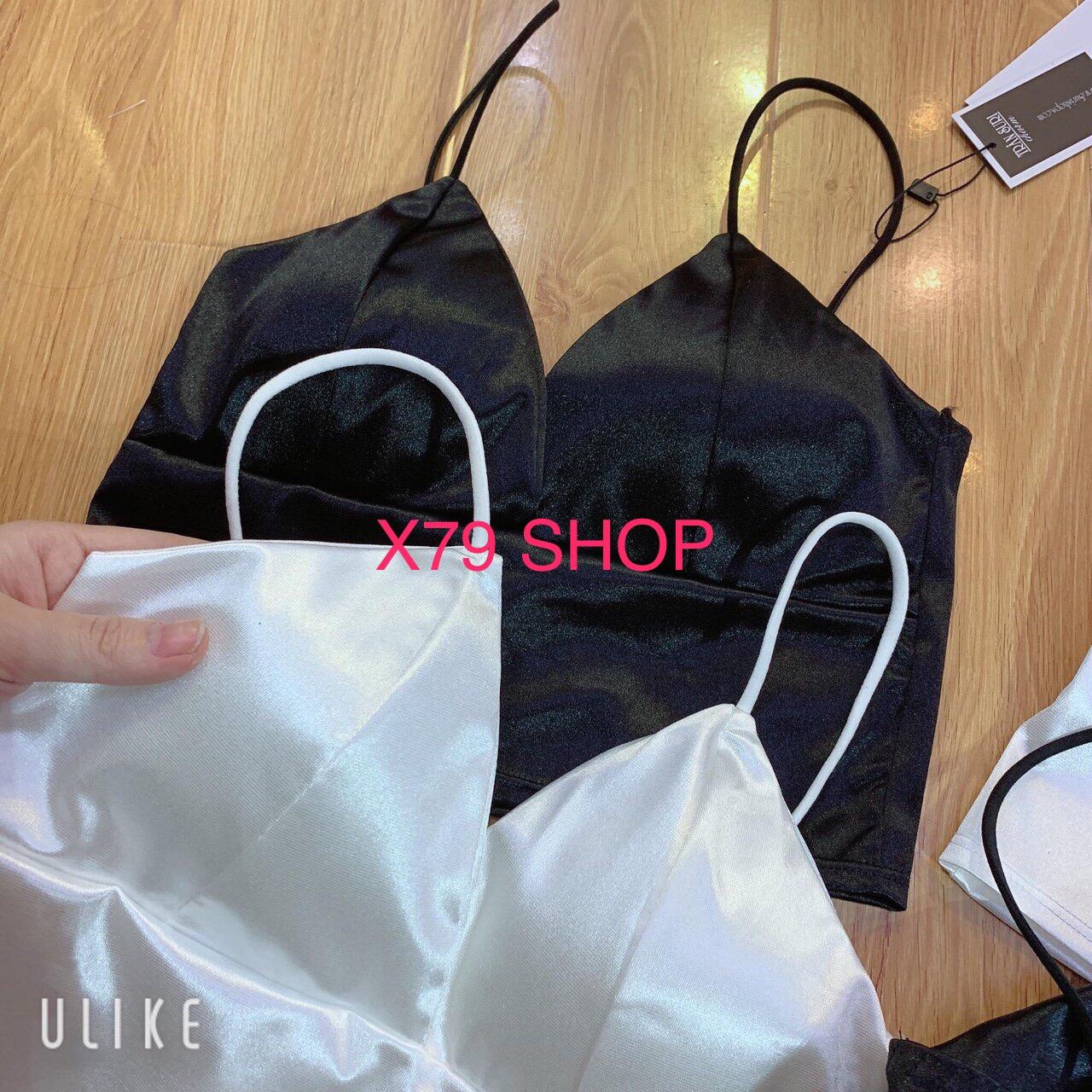 ÁO KIỂU BRA PHI BÓNG VẢI ĐẸP