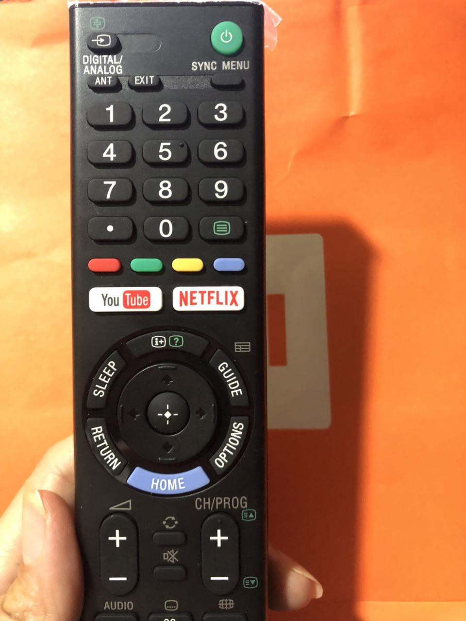 Điều khiển Sony smart tivi 4k 