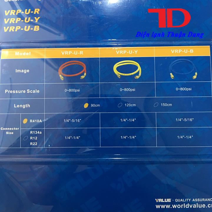 Dây sạc gas VALUE R410 - Điện Lạnh Thuận Dung