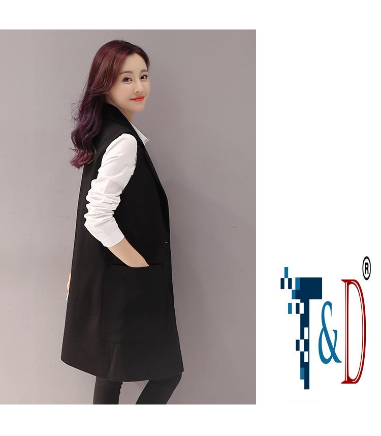 Áo vest nữ túi ngang