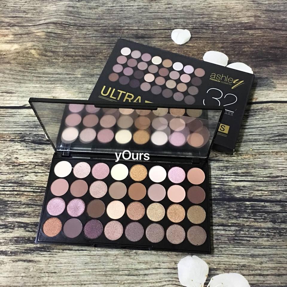 [HCM]Bảng Màu Mắt Ashley Ultra Eyeshadows 32 Ô (Số 1)