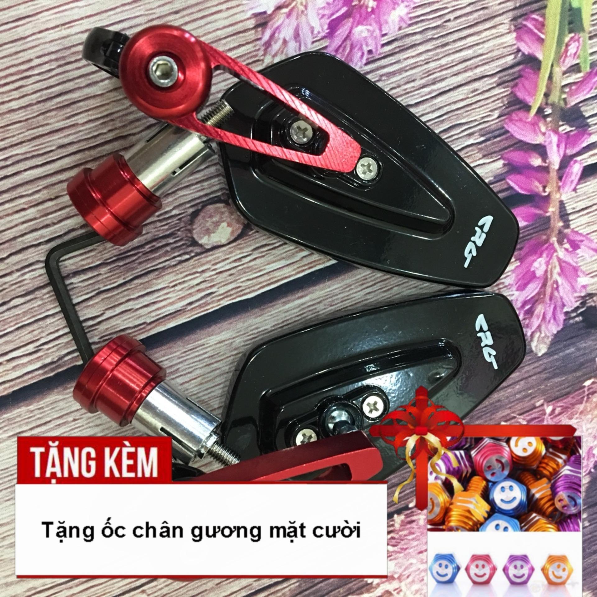 TẶNG KÈM ỐC CHÂN GƯƠNG - [TUYỆT CÚ MÈO] Với thiết kế sắc nét, chất liệu hợp kim cao cấp, đôi gương 5 cạnh cán xoay màu ĐỎ luôn là sự lựa chọn hoàn hảo cho xế yêu của bạn OX98-
