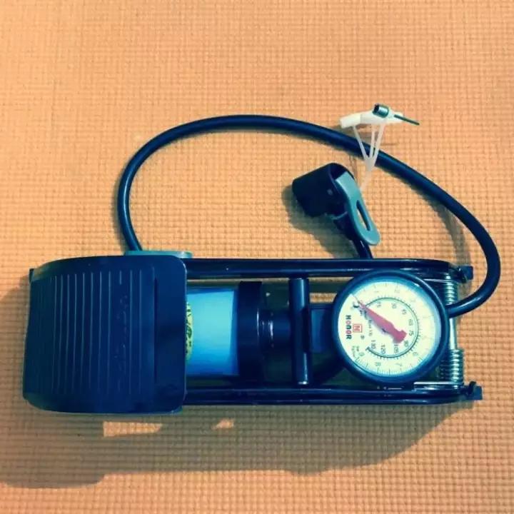 Bơm đạp chân 1 ống đa năng cao cấp gstar