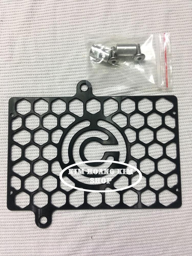 Che két nước CNC nhôm cho Exciter 150 (loại dày) màu đen