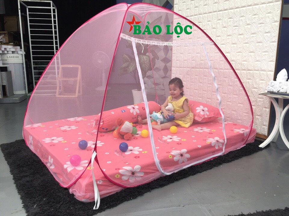 Mùng chụp tự bung đỉnh chóp cao cấp size 2m x 2m