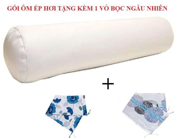 Ruột gối ôm ép hơi tặng kèm vỏ gối ngẫu nhiên (100cmx53cm)