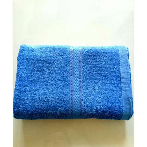 Khăn tắm cao cấp mềm mại 100% cotton size vừa 50x100cm ( Xanh biển)