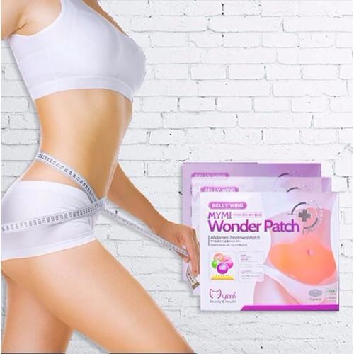 Miếng dán tan mỡ bụng Hàn Quốc MyMi Wonder Patch (Bộ 5 miếng)
