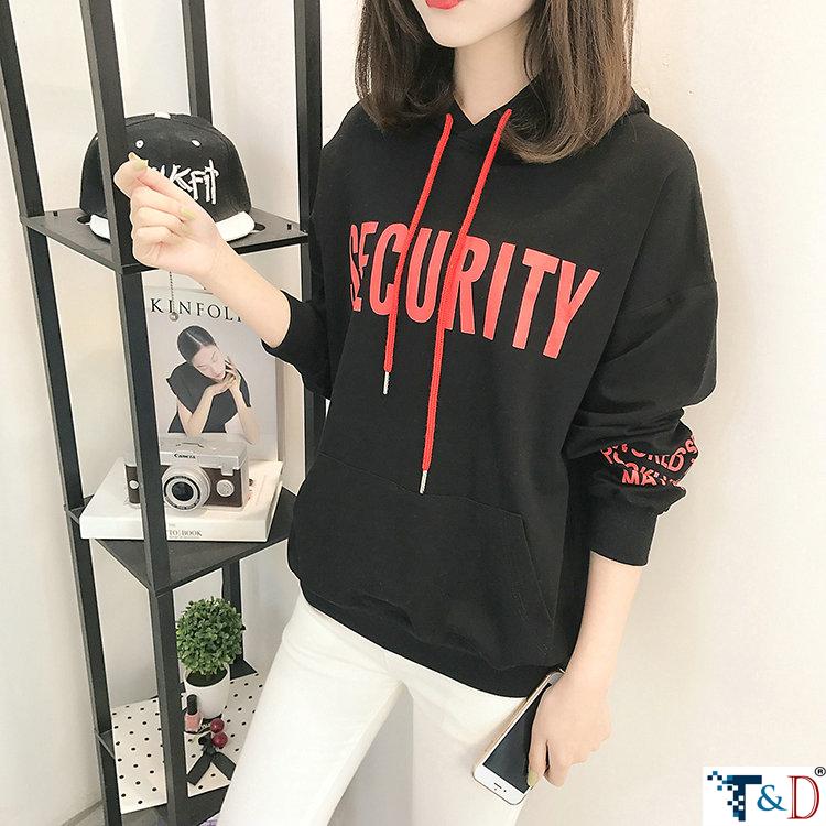 Áo khoác nữ security màu đen trần doanh