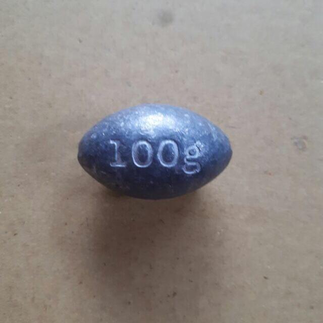 Chì 100g câu cá tròn xuyên tâm ( đồ câu cá giang nam ) big sale