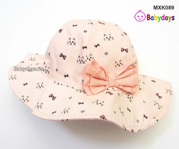 Mũ nón rộng vành cho bé MXK089