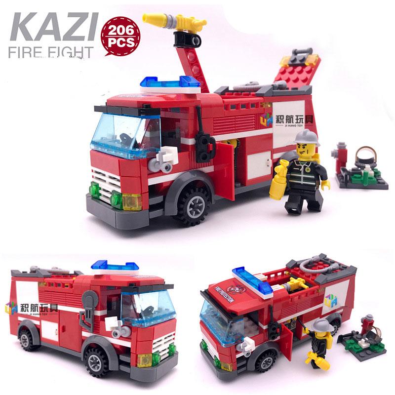 Đồ chơi Lego lắp ráp Xe cứu hỏa